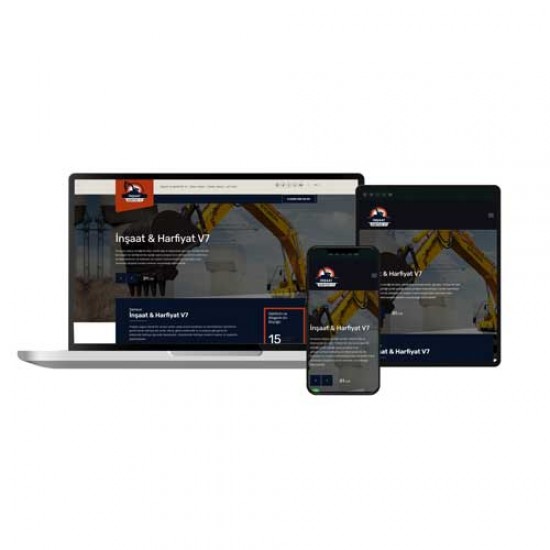 İnşaat Hafriyat Firma Web Sitesi V7 İnşaat Hafriyat Firma Web Sitesi V7